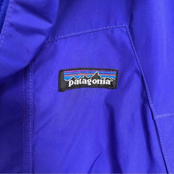 PATAGONIA Vintage Royal Blue Retro Sherpa Lined Coat - Picture 4 of 5
